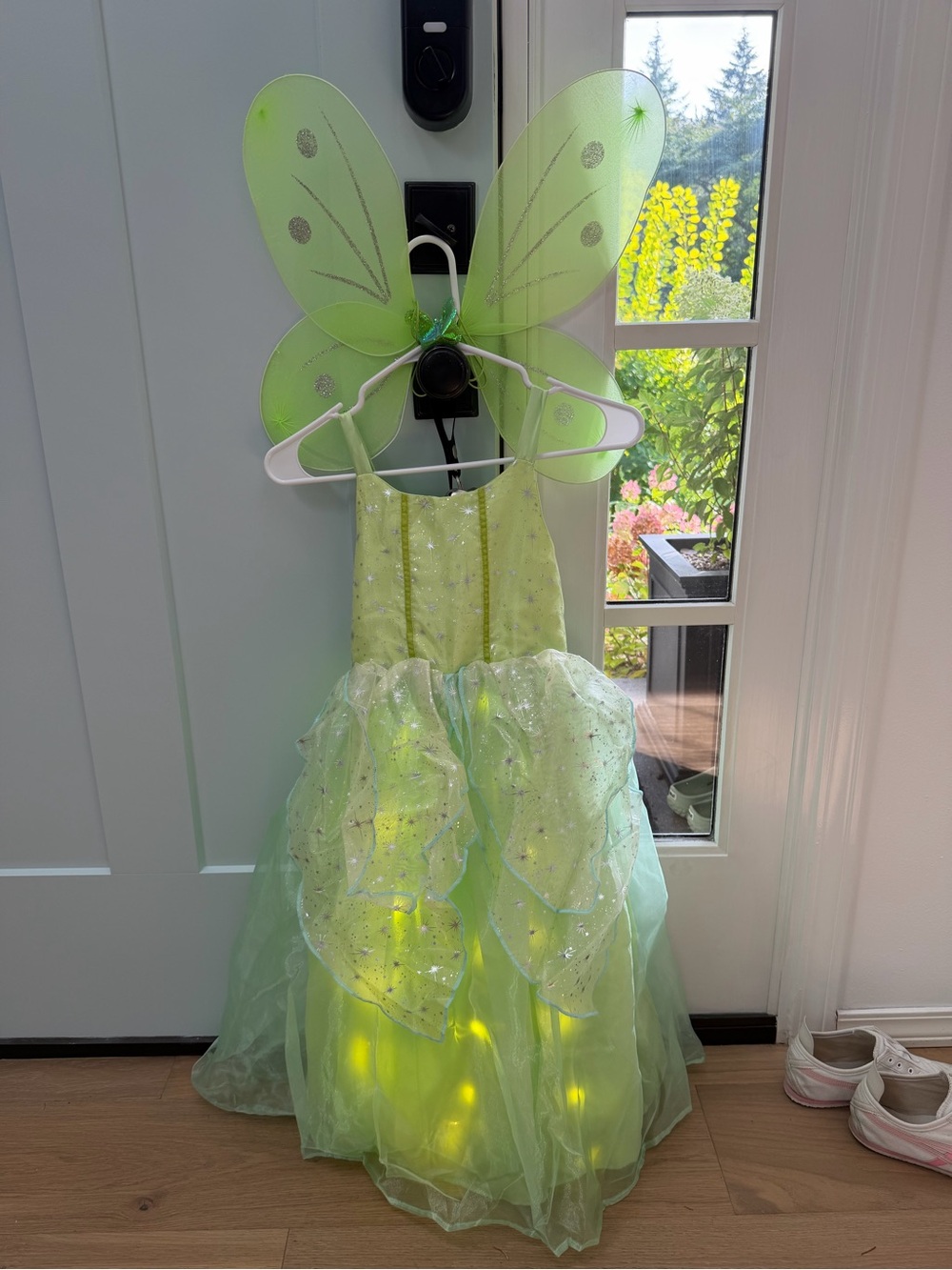 Peter Pan’s Tinkerbell Dress Costume with Wings - Kids